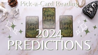 Your 2024 Psychic Predictions: Pick-a-Card Reading