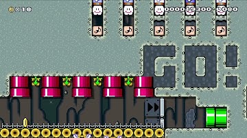 Super Mario Maker 2: Unity / Music Speed run