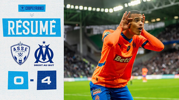 ASSE 0-4 OM : le résumé de la victoire 🔥