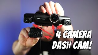 This Neideso 360° Dash Cam has 4 cameras - Review and setup