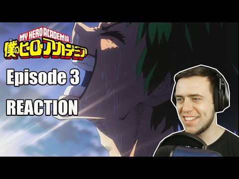 Rich Reaction - My Hero Academia Season 1 Episode 3 - Inheriting All Might's power!