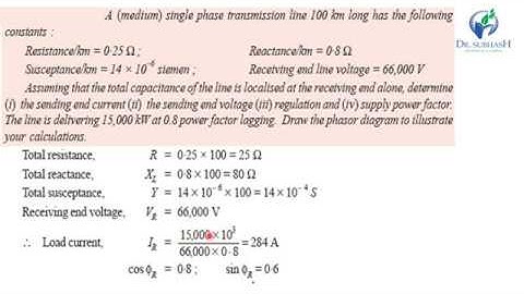 MEDIUM TRANSMISSION LINE END CONDENSER METHOD