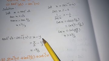 12th MATHS INVERSE TRIGONOMETRIC FUNCTIONS EXERCISE 4.4 2nd SUM