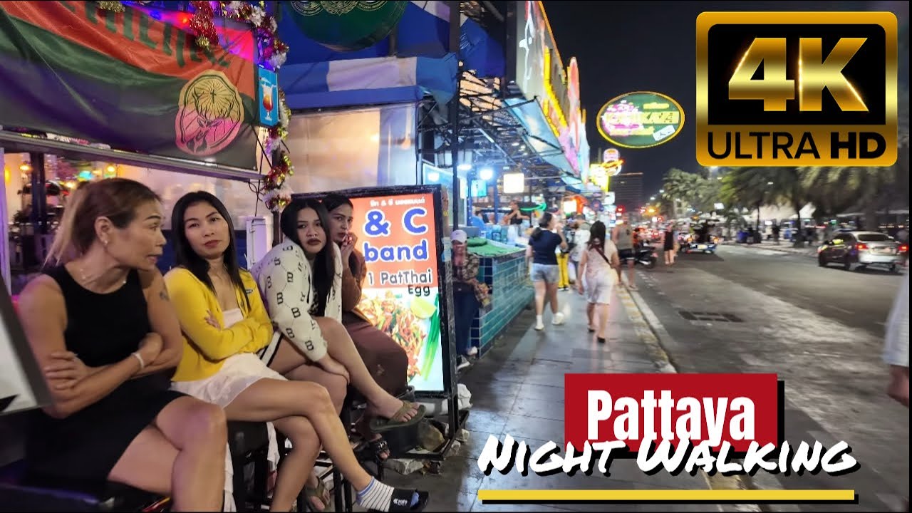 🇹🇭[4K] Pattaya Nightlife😱✦MythTown✦Pattaya 7 Alley✦Beach Road