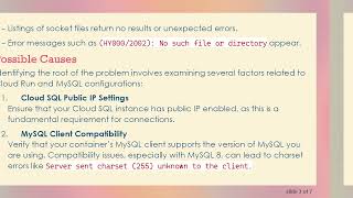 Solving the Missing Unix Socket Issue on Cloud Run with MySQL