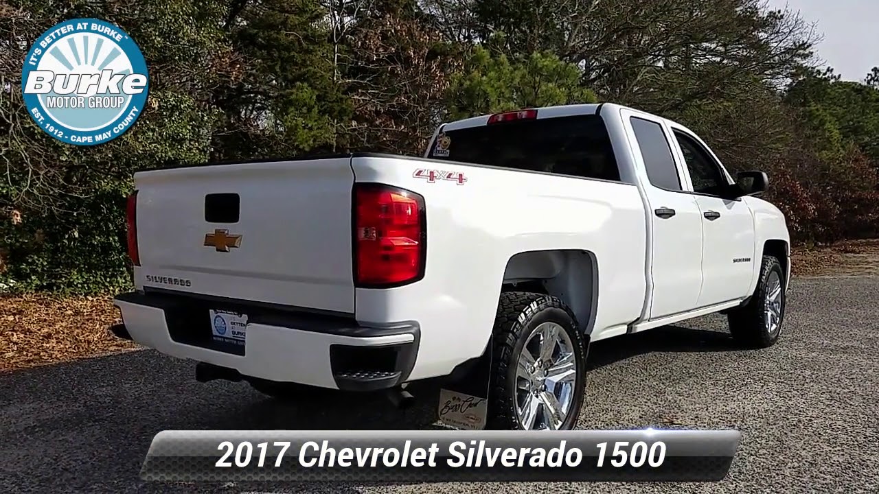 Certified 2017 Chevrolet Silverado 1500 Custom, Cape May Court House
