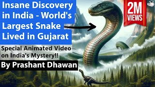 Insane Discovery in India | World's Largest Snake Lived in Gujarat | Vasuki Indicus screenshot 5