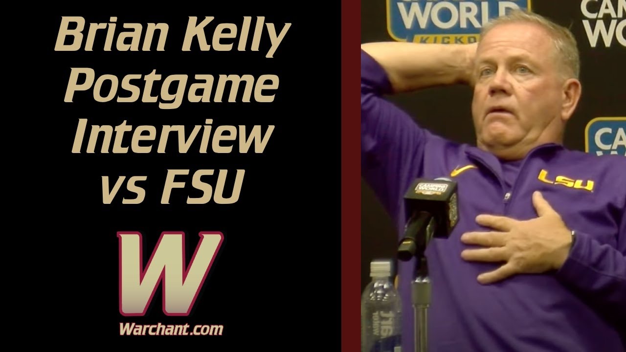 Brian Kelly calls LSU football a 'total failure' after loss to FSU. No ...