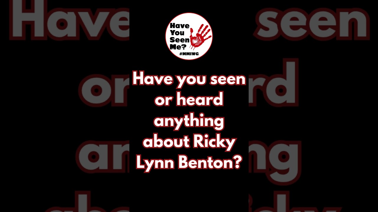 Have You Seen Me? Ricky Lynn Benton 