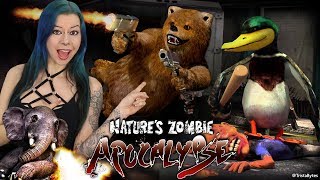 Be a Zombie Killing Duck with a Baseball Bat in Nature's Zombie Apocalypse! Best Indie Games of EGX screenshot 2