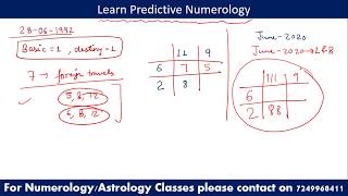 Learn numerology, predictive numerology in hindi