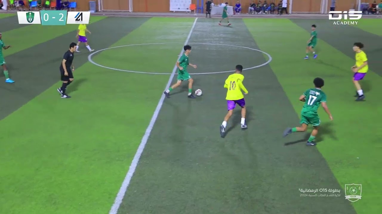 نصف نهائي بطولة O15 الرمضانية 2006 - 2007 - ملخص مباراة أكاديمية المحترف VS النادي الأهلي الأهلي🌙🏆