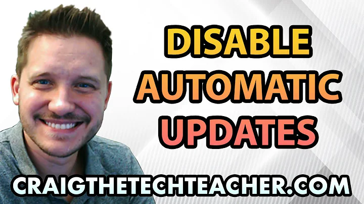 Disable Automatic Updates on Windows XP