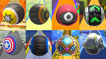 Going Balls - Super speedrun Gameplay part 23|Going Balls Walkthrough|Sky Rolling Balls android game