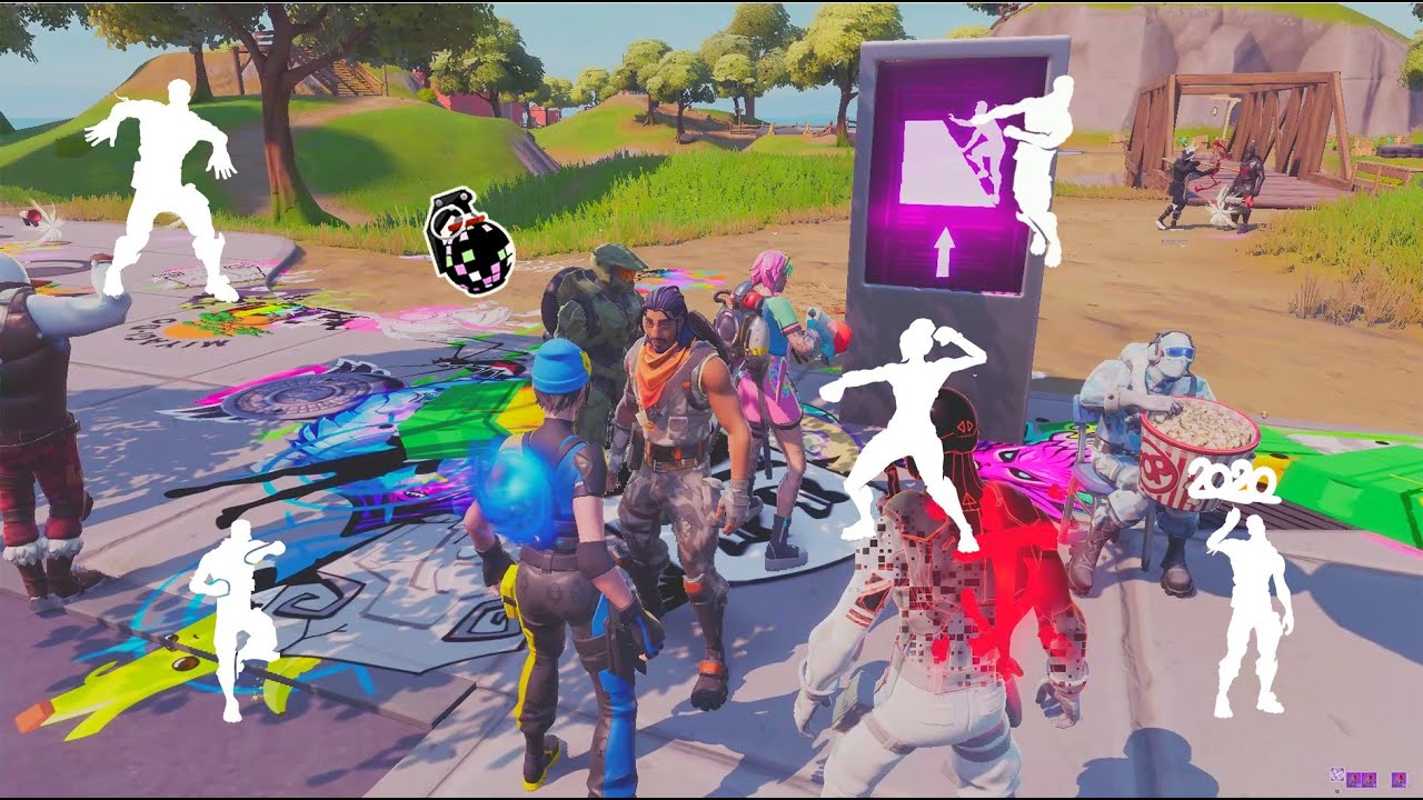 Winning every Emote Battle in Party Royale | Fortnite - YouTube