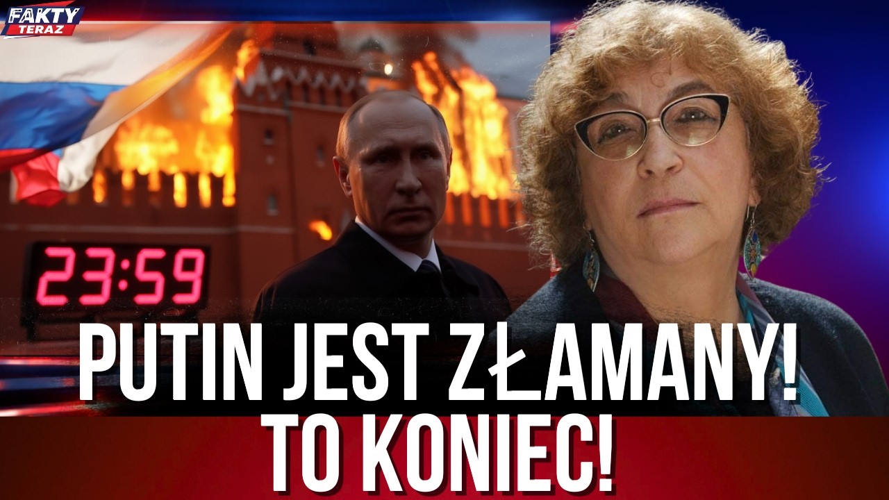 Albats zaskoczyła prognozą! Putin powtarza drogę skazanych dyktatorów i nie wytrzyma finału wojny!