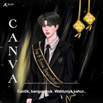 Ini civa nya canva yg mau alarm Sahur dari Canva,blh di ambil