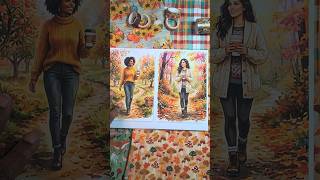 Im so ready for fall. Journal Prep. 🍁🍂🍎🍏☕️ #artndacitycreations #BTS #falljournal @ARTnDaCityCreations