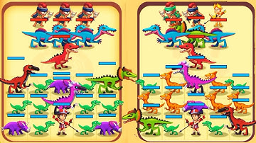 Dinosaur Merge #22 - Android Gameplay