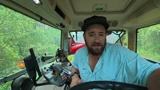 Amish neighbor had a semi truck about to flip so we helped!