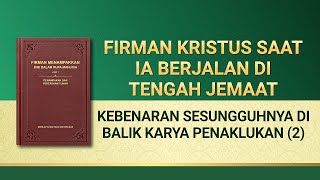 Firman Tuhan | "Kebenaran Sesungguhnya di Balik Karya Penaklukan (2)"