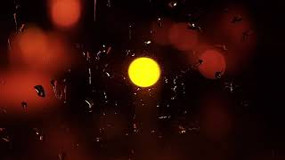 4K Rain Drops On Window And Bokeh Lights Background Video - Free Stock Footage