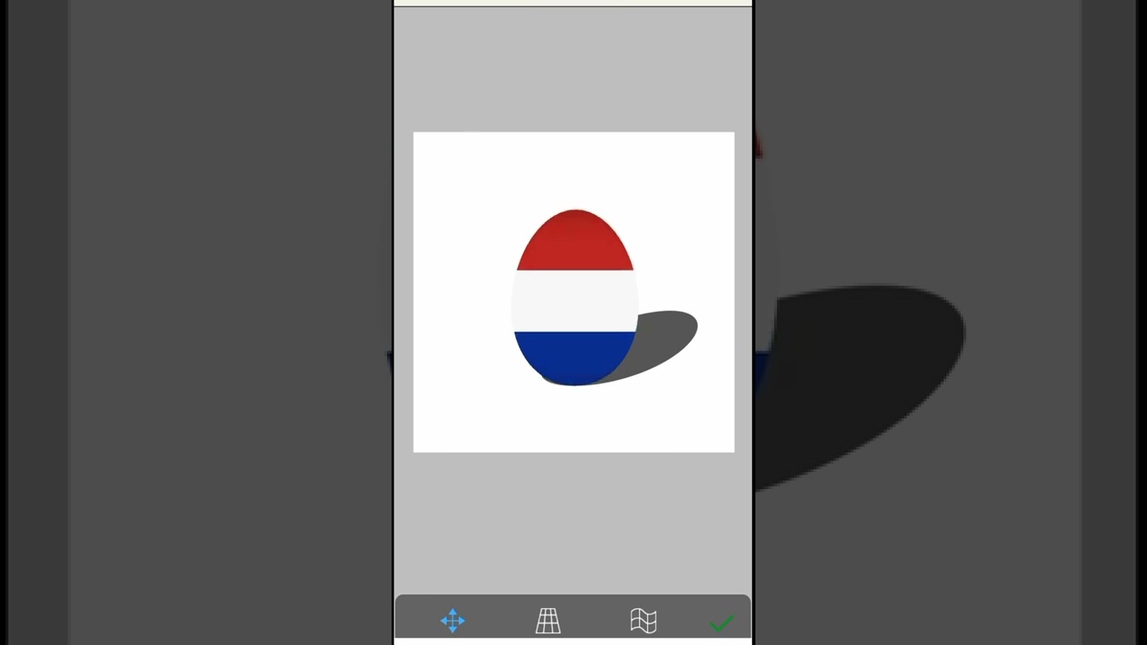 I drew easter eggs from the flag of the Netherlands