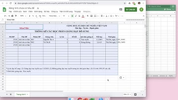 Cách tạo file excel trên google drive