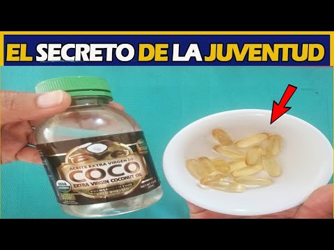 Aceite de coco con vitamina E el secreto de la JUVENTUD y LA BELLEZA. elimina manchas y arrugas.