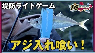 【ヒロセマンTV】お気軽ライトゲームでアジ入れ食いじゃ！（１Gだけじゃだめですか？）