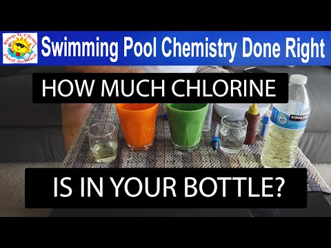 Video: Cik ppm hlora vajadzētu būt baseinā?