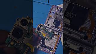 #samsunggalaxy z flip 4 screen replacement on process 🛠️🪛