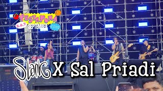 Pertama Kali Sepanggung! SLANK & Sal Priadi di Pestapora 2025