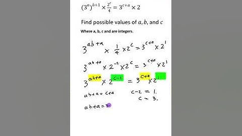 How to get a grade 9 in IGCSE MAths hard indices question Part 2