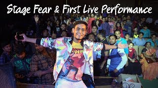 Vlog 02 | Stage Fear & My First Live Performance | The Bong Guy