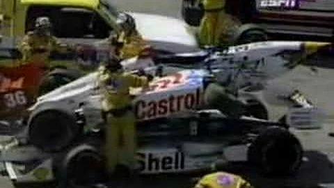 1998 CART Road America Herta/Barron Crash