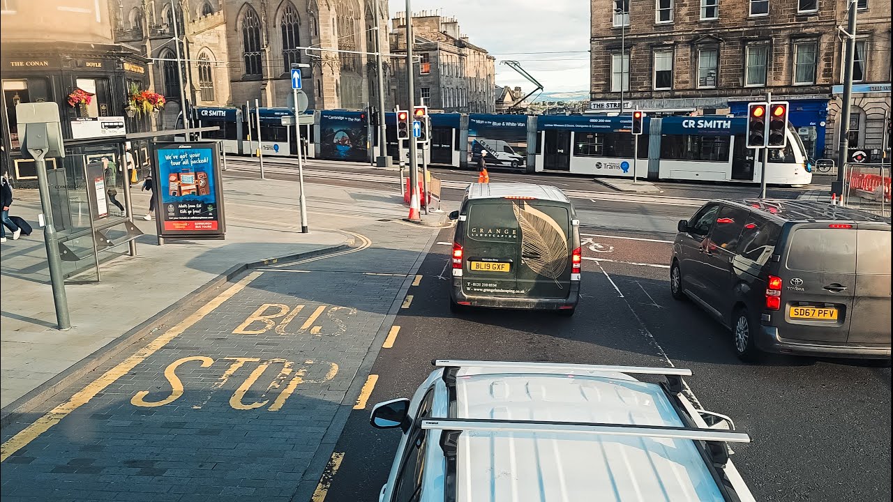 Enchanting Edinburgh: A Scenic Bus Ride Through Scotland's Historic Capital 