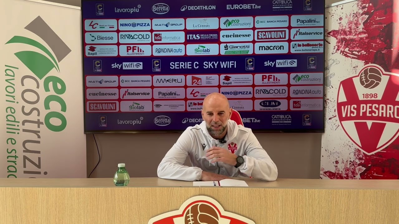 CONFERENZA STAMPA | Mister Stellone | Juventus Next Gen - Vis Pesaro