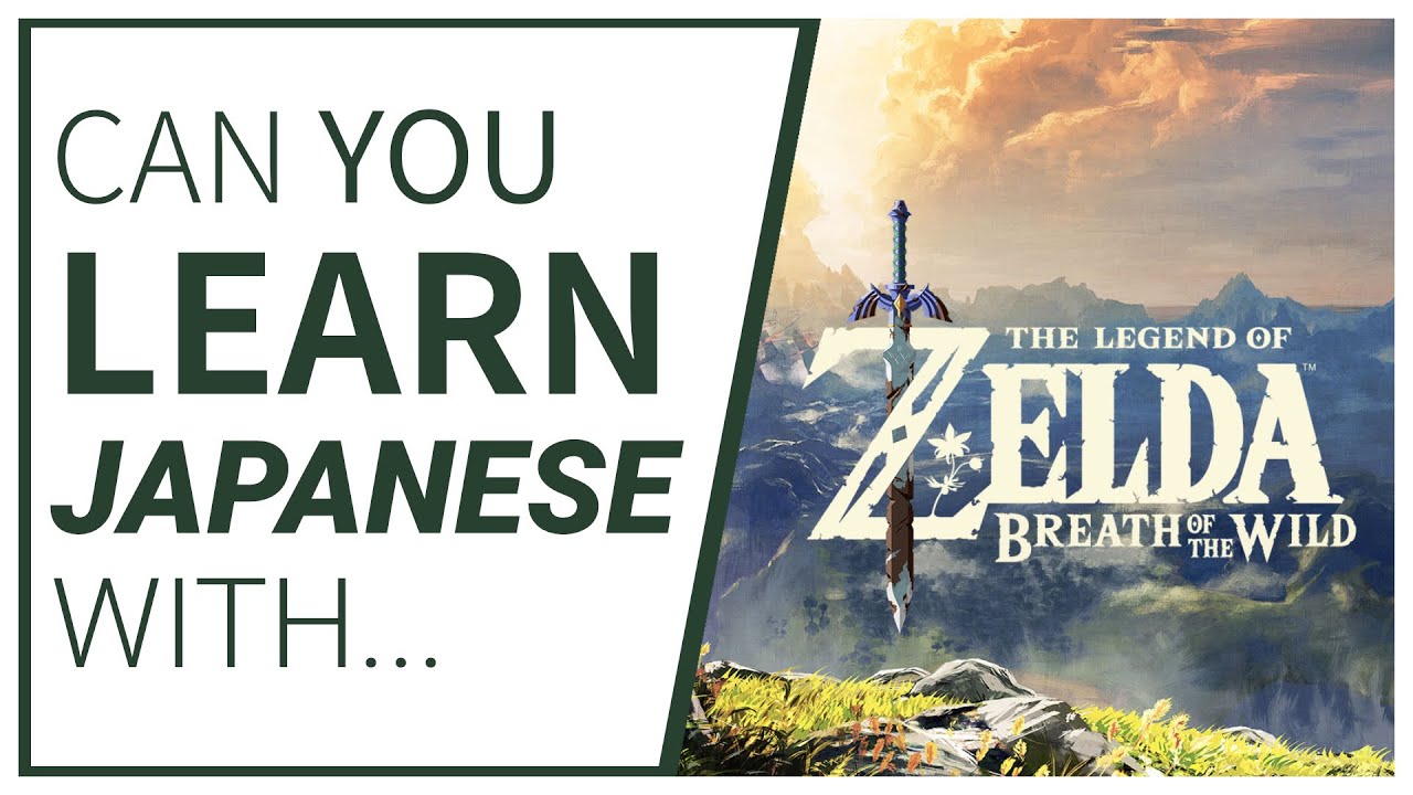 Can You Learn Japanese With: Zelda - Breath Of The Wild - YouTube