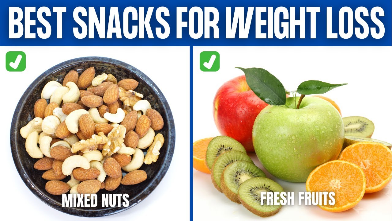 SNACKS FOR WEIGHT LOSS – 15 Healthy Snacks That Can Help You Lose Weight!