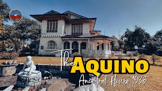 ANG BAHAY KUNG SAAN TUMIRA ANG TATLONG AQUINO SA CONCEPCION TARLAC! THE AQUINO ANCESTRAL HOUSE 1938