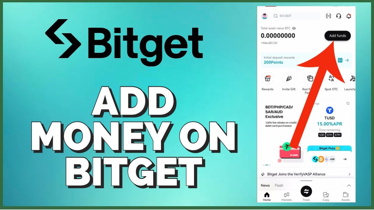 How To Add Money/Funds To Bitget Wallet Account 2024? - YouTube
