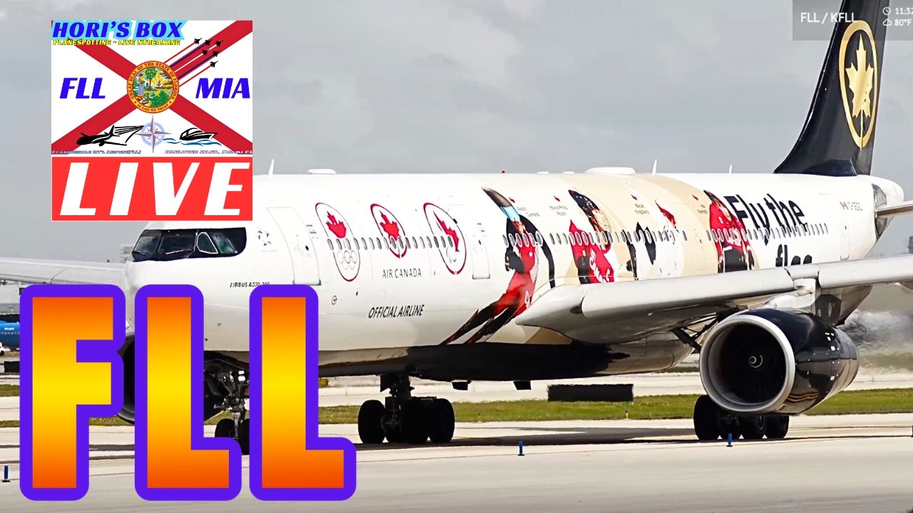 🔴  LIVE | FLL Plane Spotting | Fort Lauderdale-Hollywood International Airport | March 5, 2026
