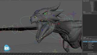 Dragon Facial Rigging Expressions | Movie IN THE NAME OF THE KING III | Saqib Hussain Bizanjo