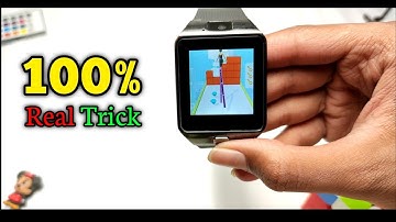 100% Real Trick For Fake DZ09 Smartwatch