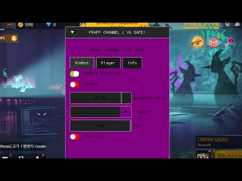 ATUALIZAÇÃO MOD MENU V6 FRAFF CHANNEL PAINEL AIMBOT FIXED BAN FREE FIRE HACK 2025 ATUALIZAÇÃO MOD MENU V6 FRAFF CHANNEL PAINEL AIMBOT FIXED BAN FREE FIRE HACK 2025