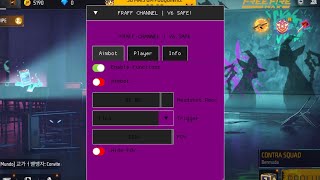 Atualização Mod Menu V6 Fraff Channel Painel Aimbot Fixed Ban Free Fire Hack 2025
