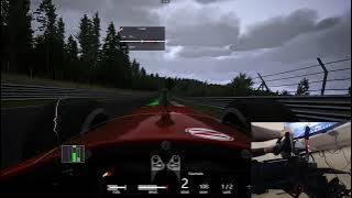 Ferrari F2004 Schumacher F1 Nurburgring | Steering Wheel Gameplay  Race Assetto Corsa HD Mod
