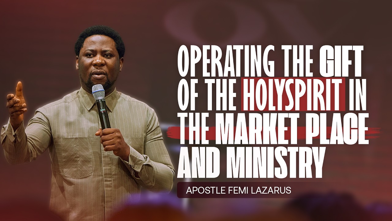 OPERATING THE GIFT OF THE HOLYSPIRIT IN THE MARKET PLACE AND MINISTRY