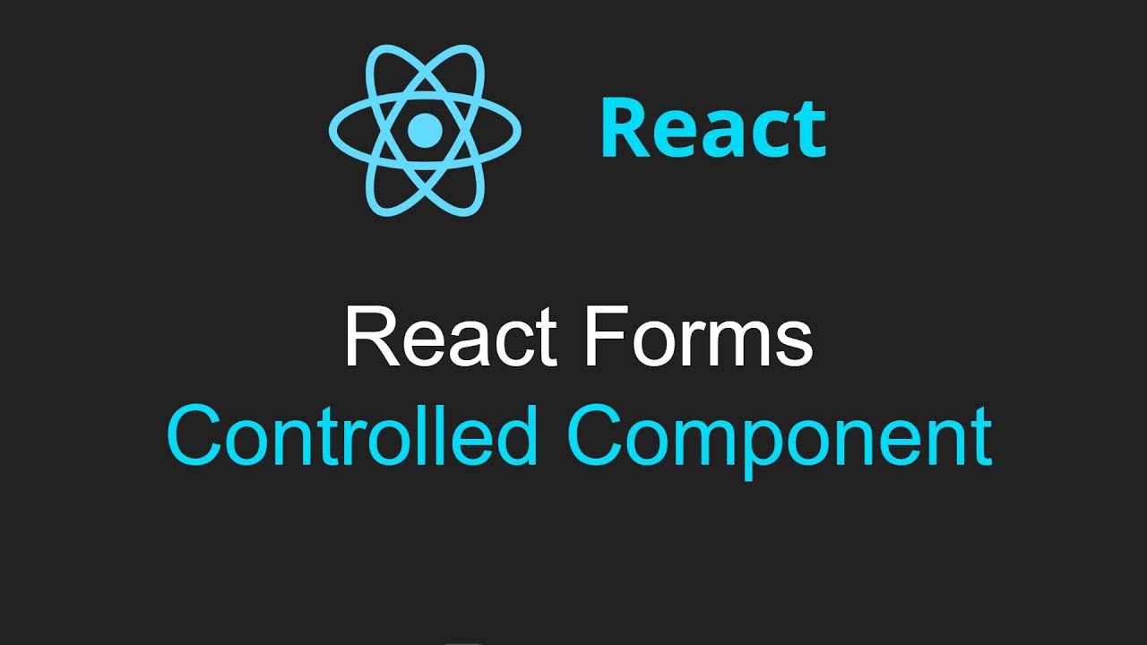 Controlled components. Registration form React.